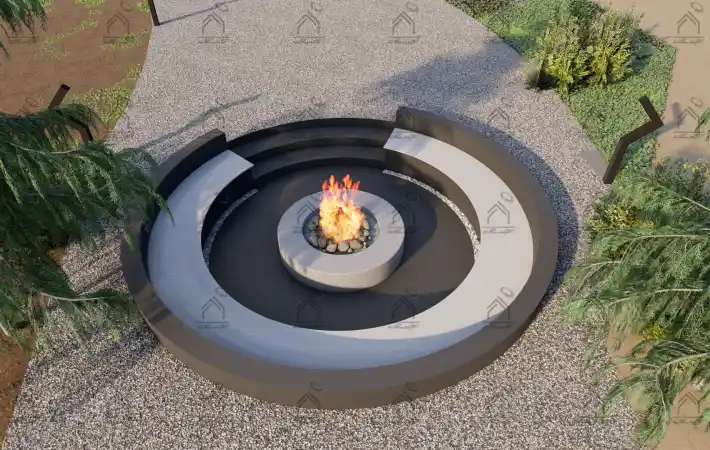 طراحی و اجرای باغ ویلا درشیراز