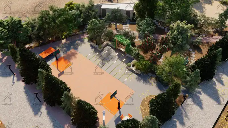 طراحی و اجرای باغ ویلا درشیراز