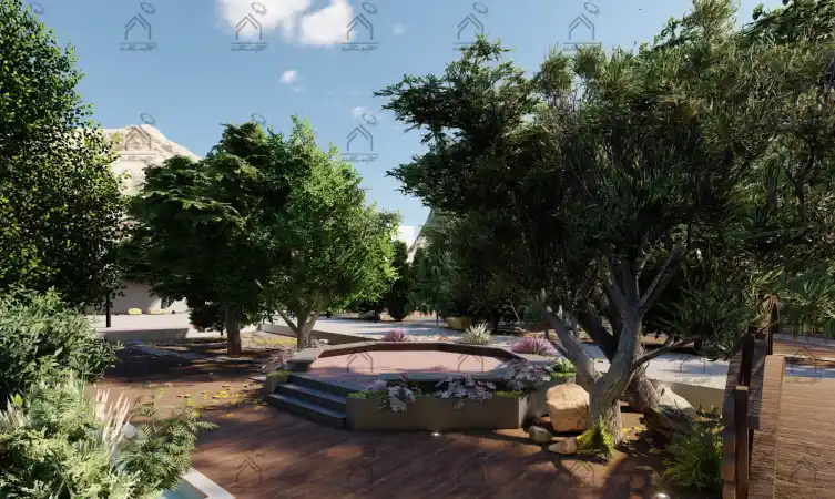 طراحی و اجرای باغ ویلا درشیراز