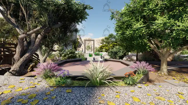 طراحی و اجرای باغ ویلا درشیراز