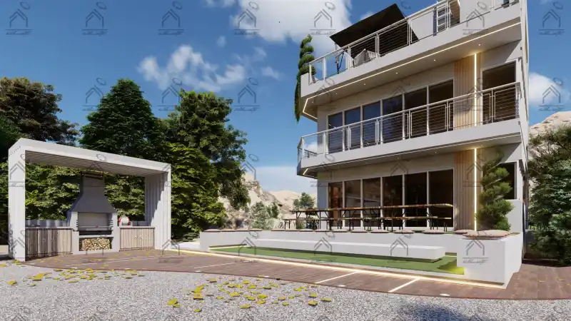 طراحی و اجرای باغ ویلا درشیراز