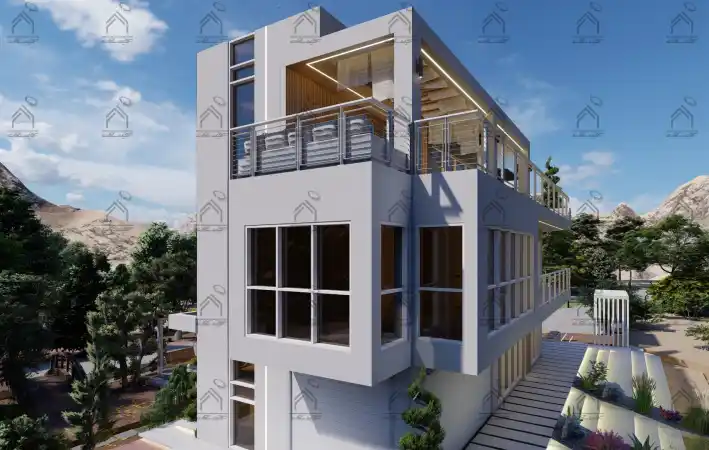 طراحی و اجرای باغ ویلا درشیراز