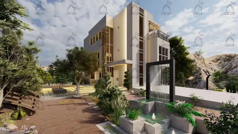 طراحی و اجرای باغ ویلا درشیراز