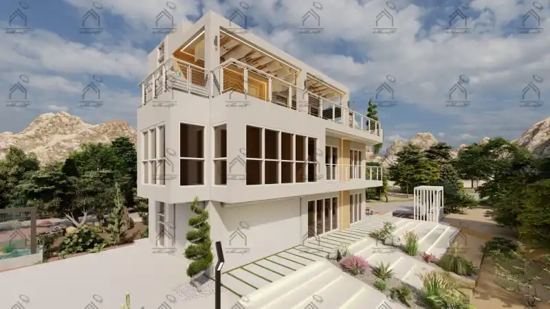 طراحی و اجرای باغ ویلا درشیراز