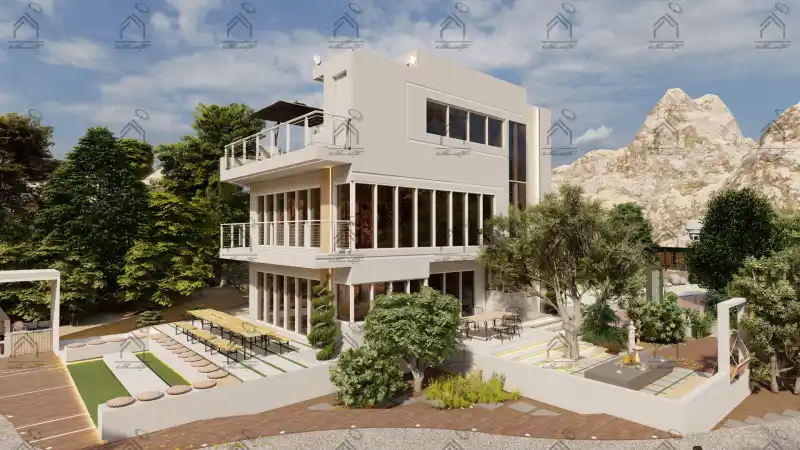 طراحی و اجرای باغ ویلا درشیراز