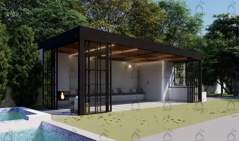 طراحی و اجرا آلاچیق در شیراز