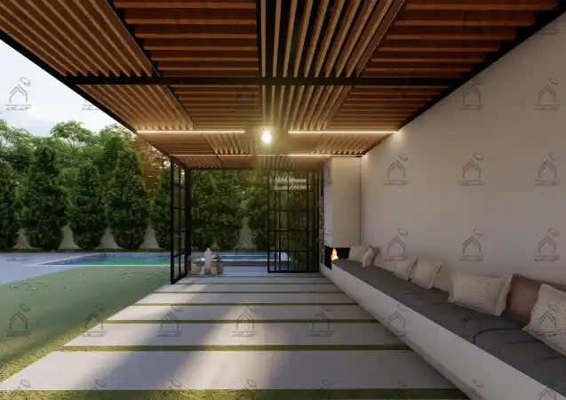 طراحی و اجرا آلاچیق در شیراز