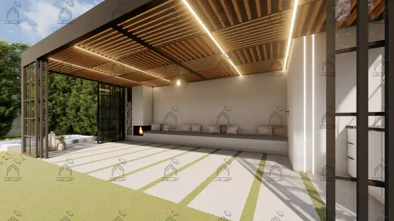 طراحی و اجرا آلاچیق در شیراز