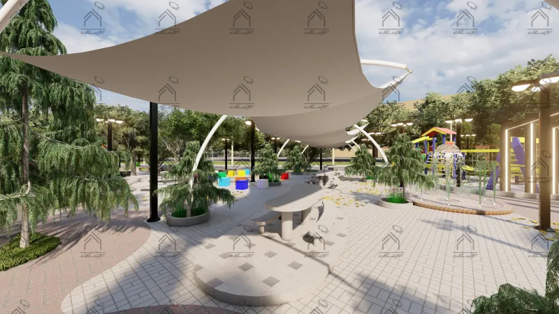 طراحی فضای سبز در شیراز