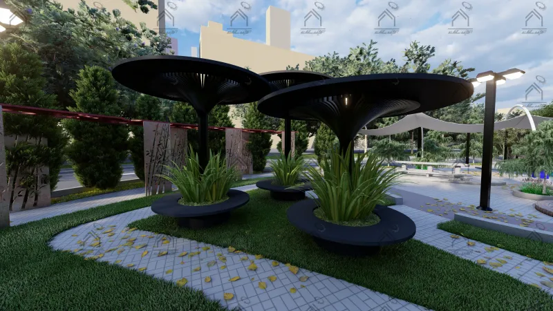 طراحی فضای سبز در شیراز