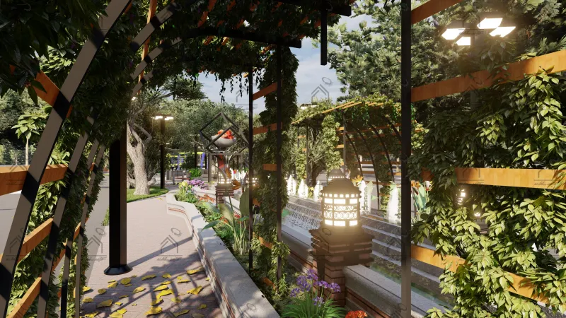 طراحی فضای سبز در شیراز