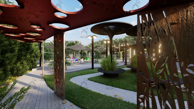 طراحی فضای سبز در شیراز