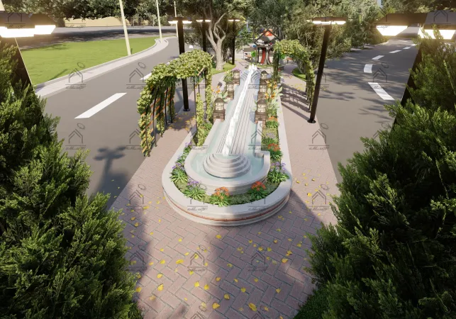 طراحی فضای سبز در شیراز