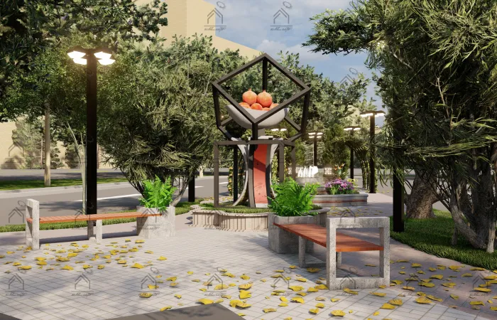طراحی فضای سبز در شیراز