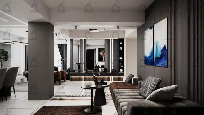 طراحی داخلی دکوراسیون مدرن در شیراز