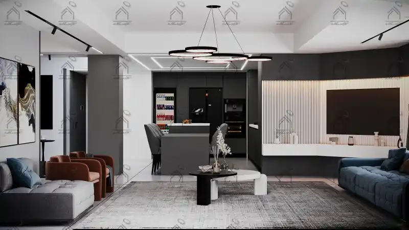 طراحی داخلی دکوراسیون مدرن در شیراز