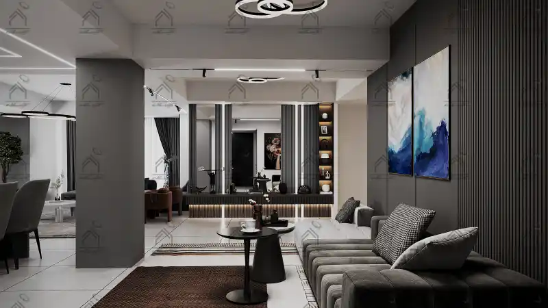 طراحی داخلی دکوراسیون مدرن در شیراز