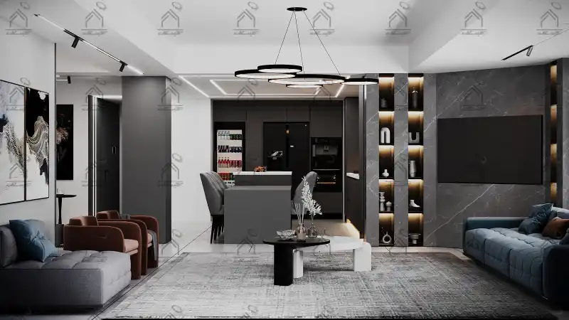 طراحی داخلی دکوراسیون مدرن در شیراز