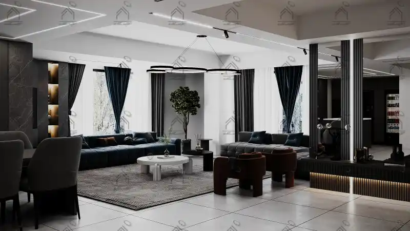 طراحی داخلی دکوراسیون مدرن در شیراز