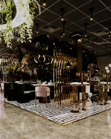 طراحی و اجرای کافه رستوران در شیراز