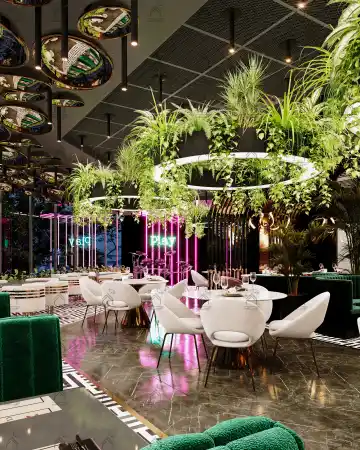 طراحی و اجرای کافه رستوران در شیراز