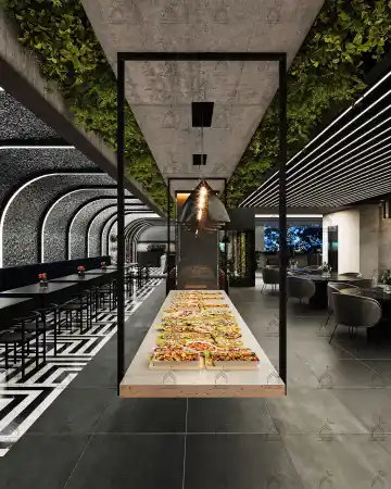 طراحی و اجرا رستوران در شیراز