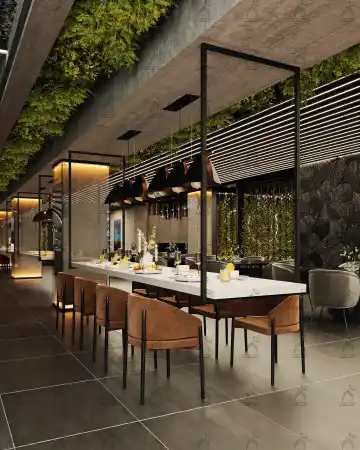 طراحی و اجرا رستوران در شیراز