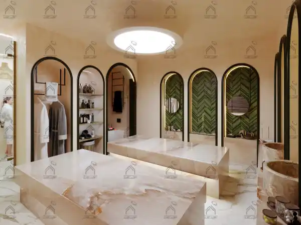 طراحی و اجرا سالن اسپا در شیراز