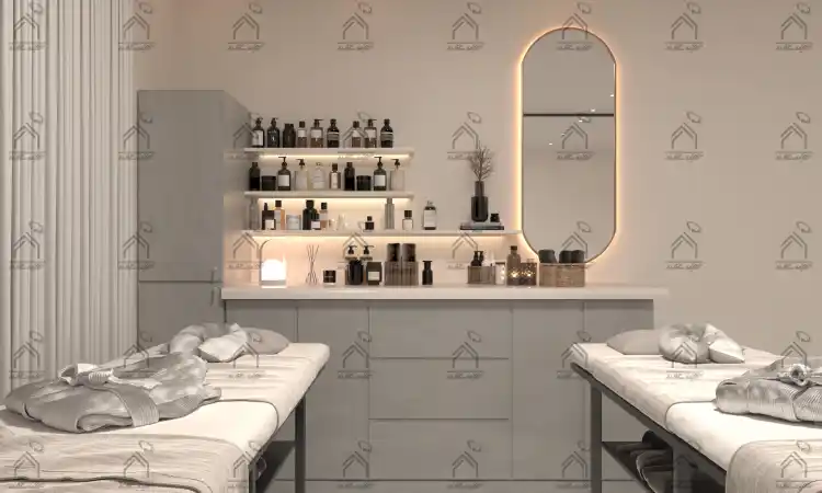 طراحی و دکور سالن زیبایی در شیراز