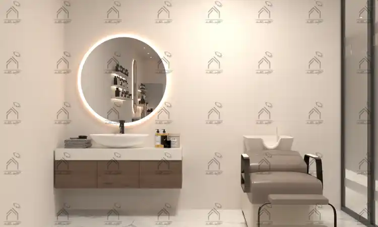 طراحی و دکور سالن زیبایی در شیراز