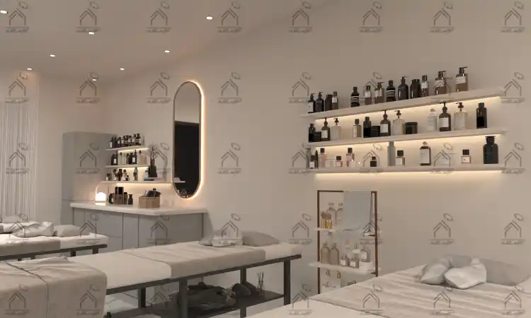 طراحی و دکور سالن زیبایی در شیراز