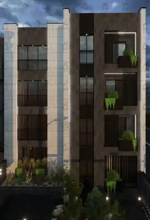 طراحی نما مسکونی مدرن در شیراز