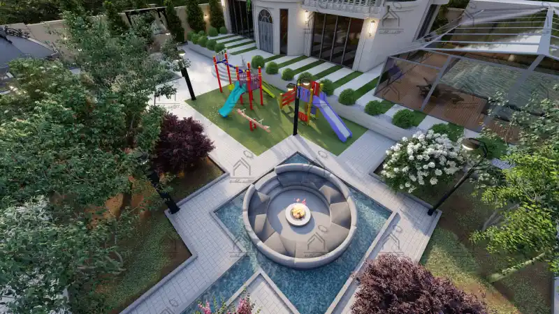 طراحی و اجرای باغ ویلا در شیراز