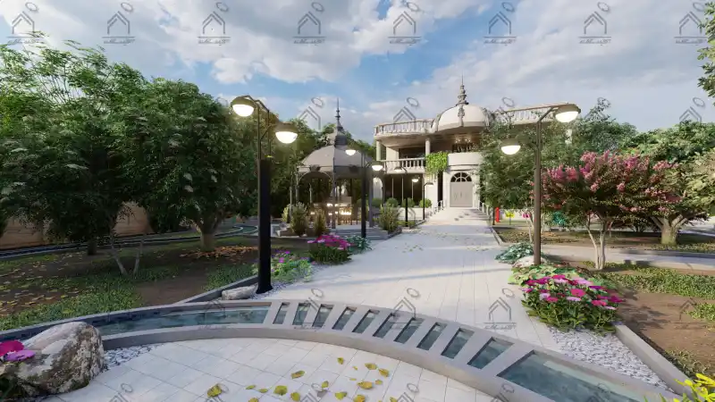 طراحی و اجرای باغ ویلا در شیراز