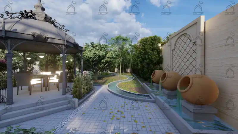 طراحی و اجرای باغ ویلا در شیراز