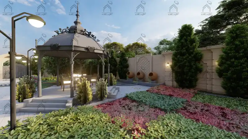 طراحی و اجرای باغ ویلا در شیراز