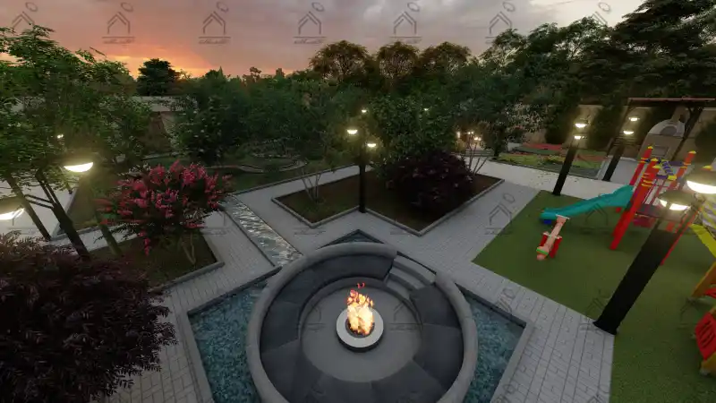 طراحی و اجرای باغ ویلا در شیراز