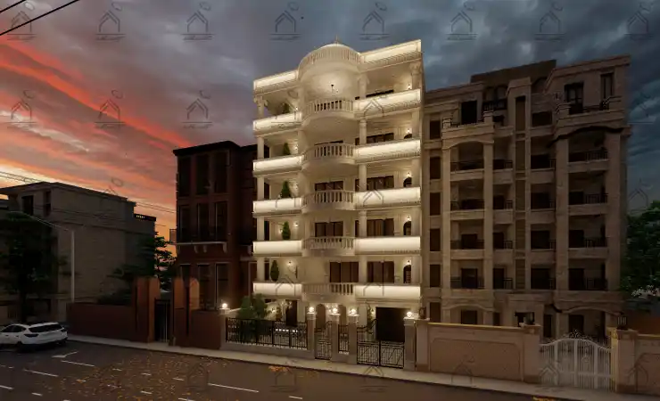 طراحی نما کلاسیک در شیراز