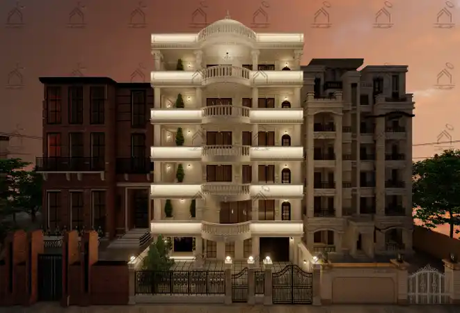 طراحی نما کلاسیک در شیراز