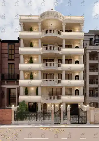 طراحی نما کلاسیک در شیراز