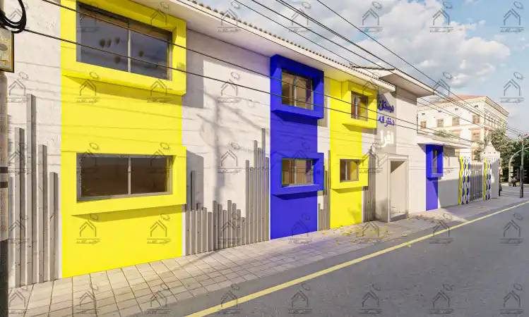 طراحی نما مهد کودک در شیراز