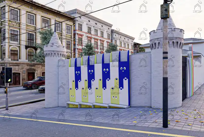 طراحی نما مهد کودک در شیراز