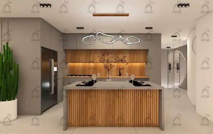 طراحی دکور آشپزخانه مدرن در شیراز
