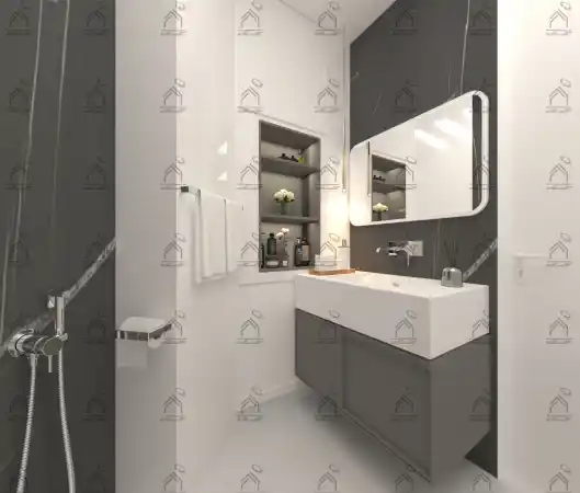 طراحی سرویس بهداشتی مدرن در شیراز