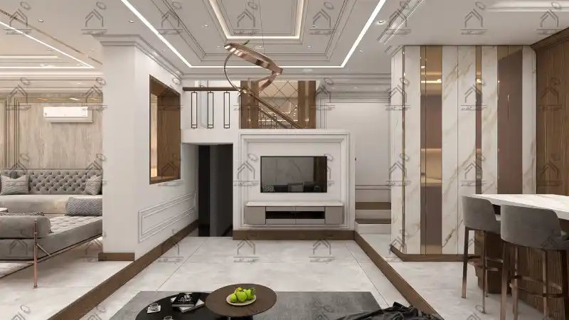 دکوراسیون داخلی نئوکلاسیک در شیراز