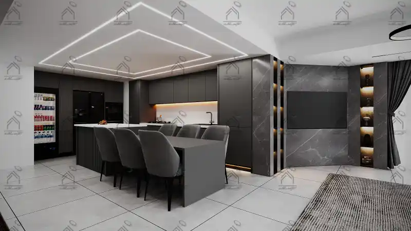 طراحی کابینت آشپزخانه در شیراز