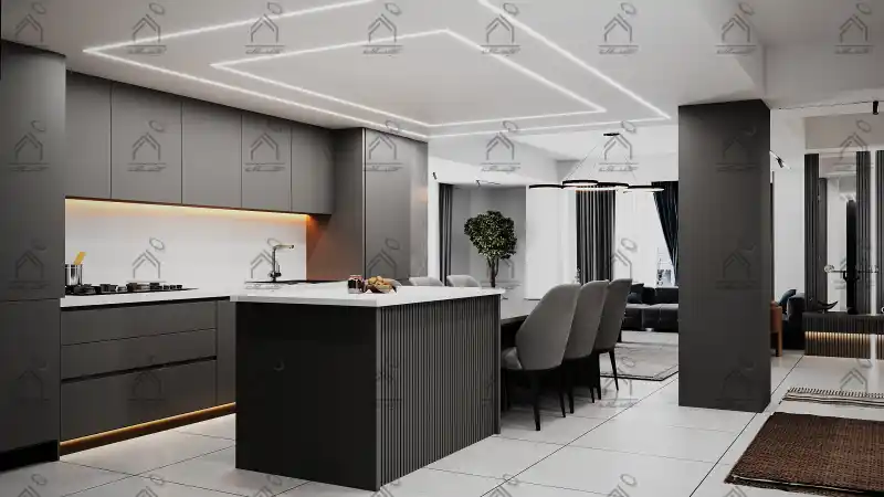 طراحی کابینت آشپزخانه در شیراز