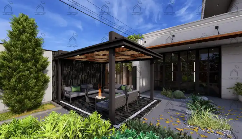 طراحی محوطه و فضای سبز در شیراز