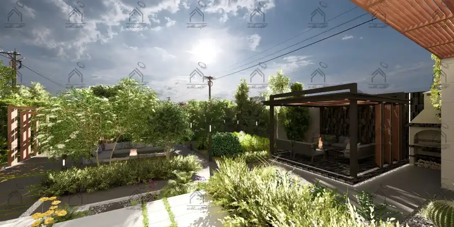 طراحی محوطه و فضای سبز در شیراز