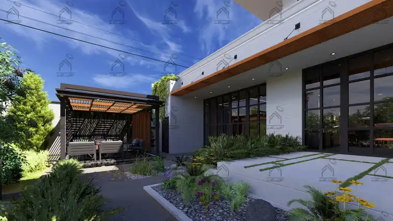 طراحی محوطه و فضای سبز در شیراز